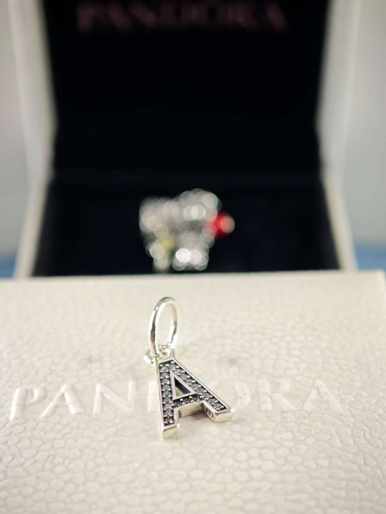 Alphabet Letter A Dangle Charm