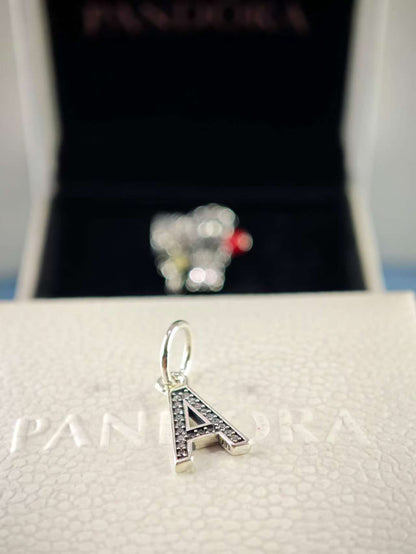 Alphabet Letter A Dangle Charm
