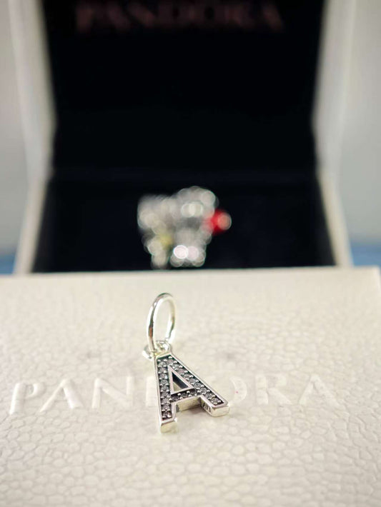 Alphabet Letter A Dangle Charm