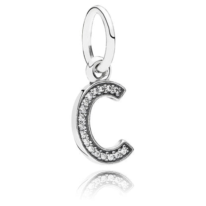 Alphabet Letter C Dangle Charm