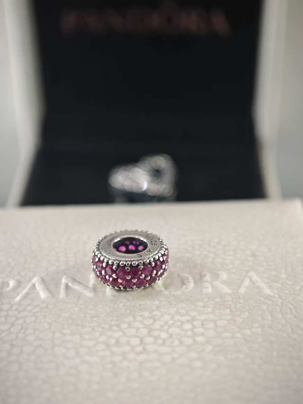 Inspiration Within Spacer with Pink Zirconia
