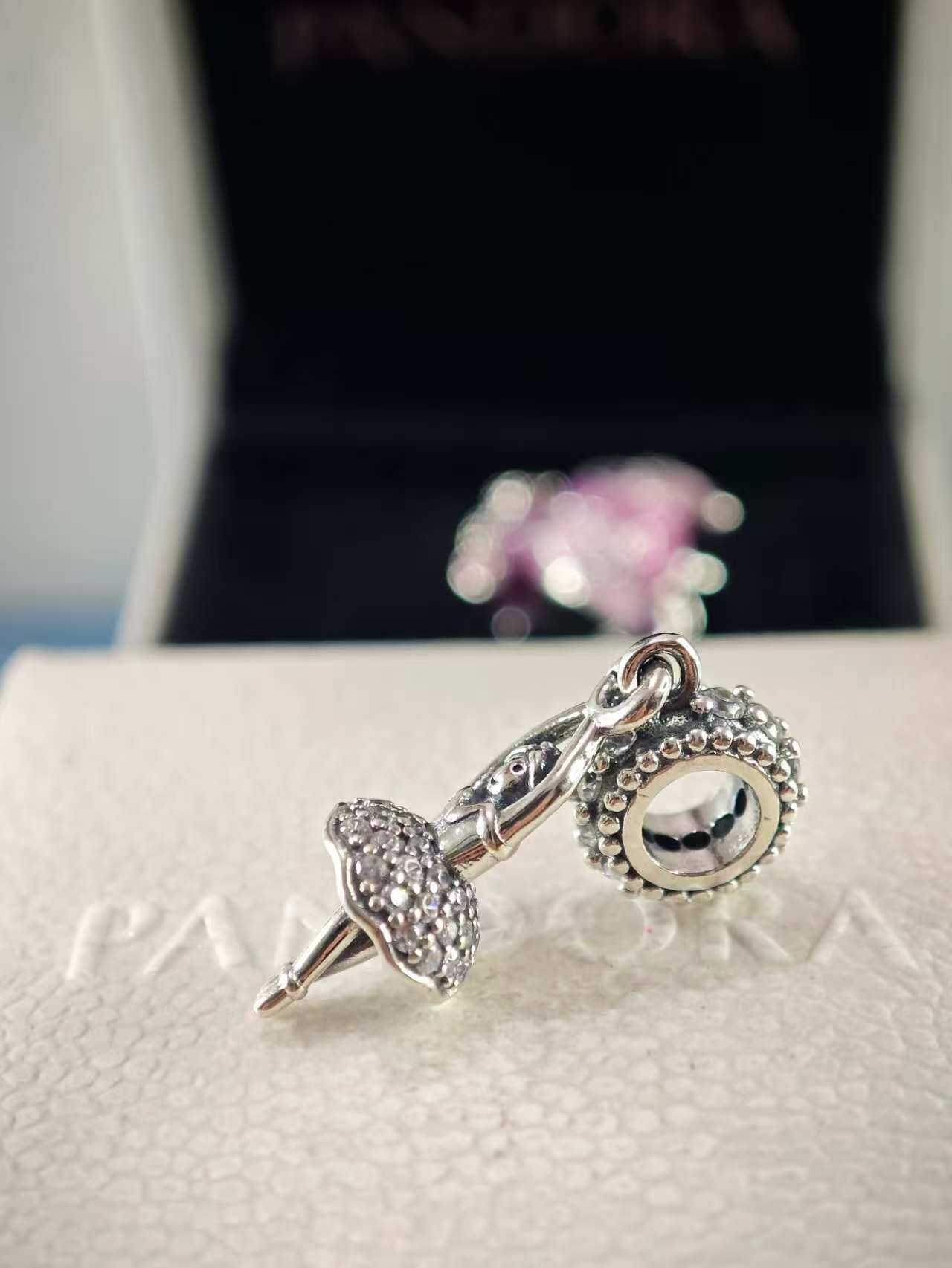 Ballerina Dancer Dangle Charm