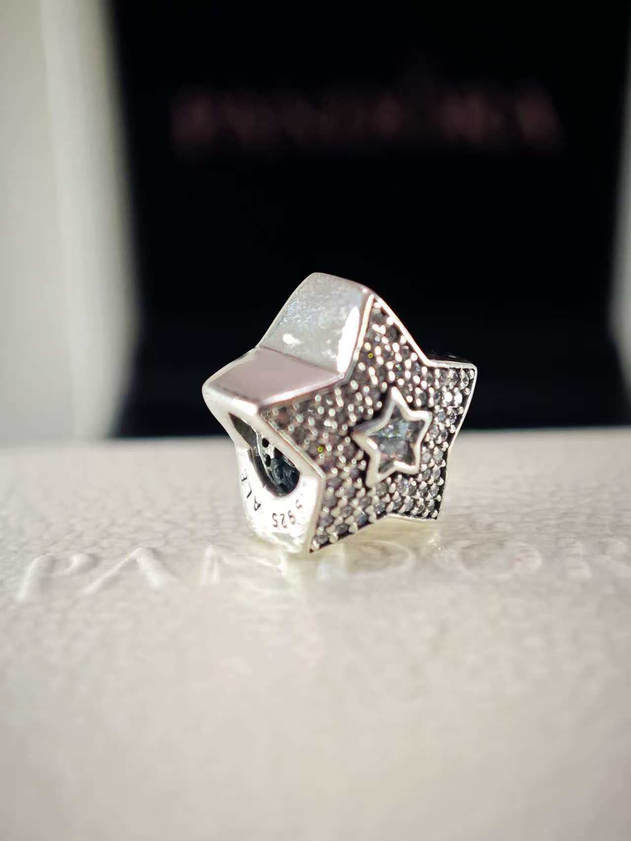 Pavé Wishing Star Charm