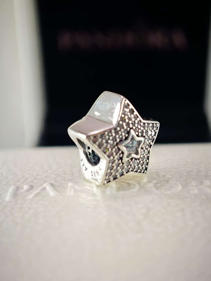 Pavé Wishing Star Charm
