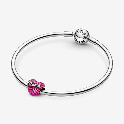 Radiating Love Mama Heart Charm