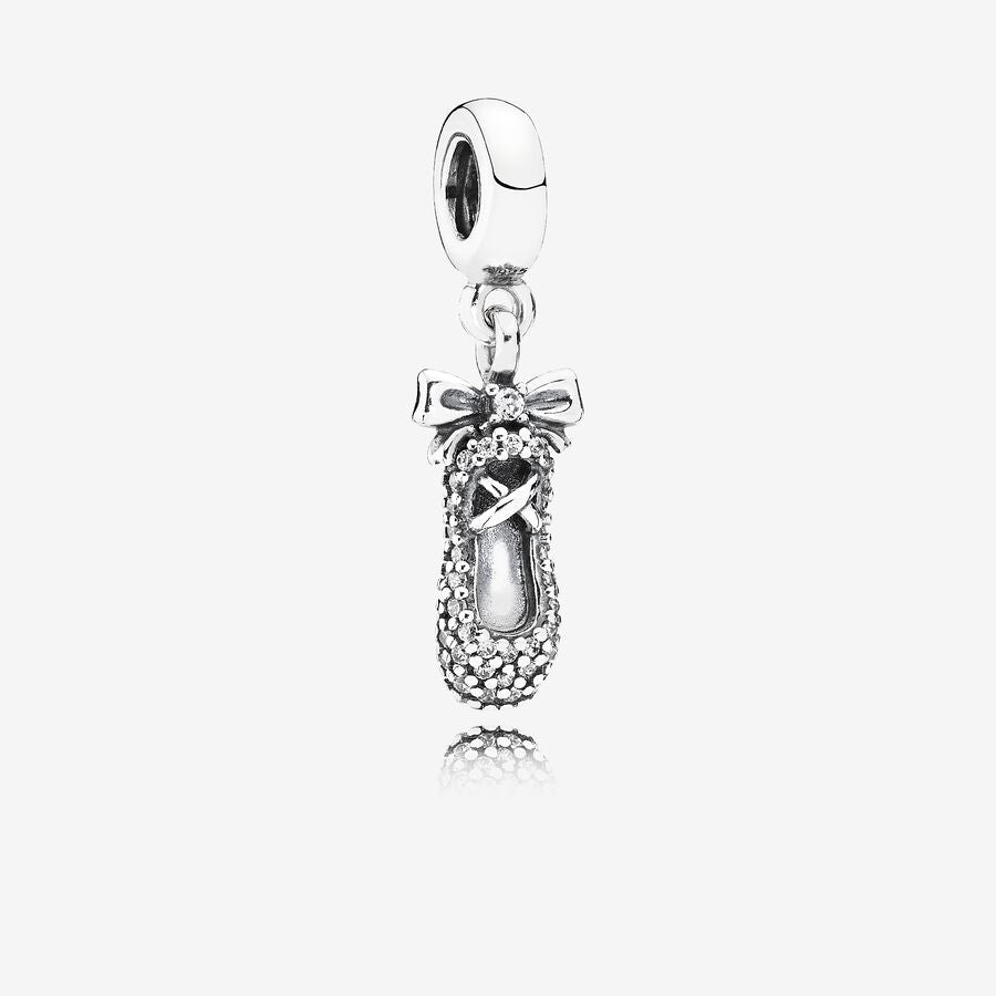 Ballet Slipper Dangle Charm