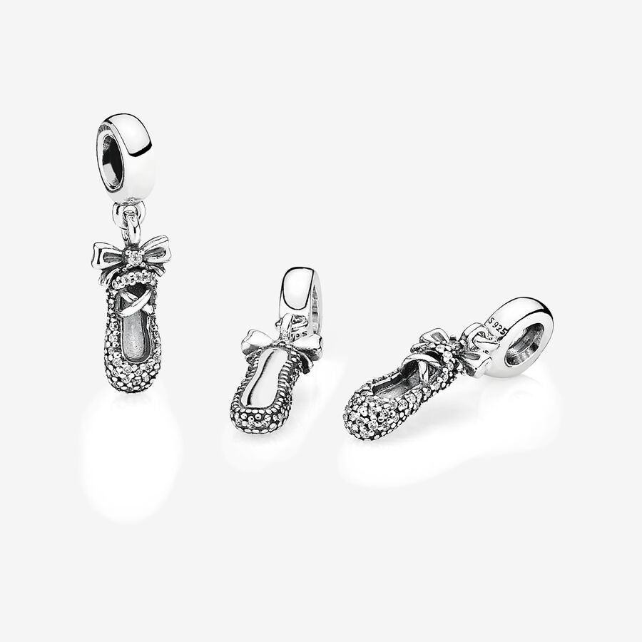 Ballet Slipper Dangle Charm