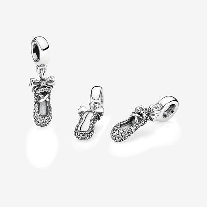 Ballet Slipper Dangle Charm