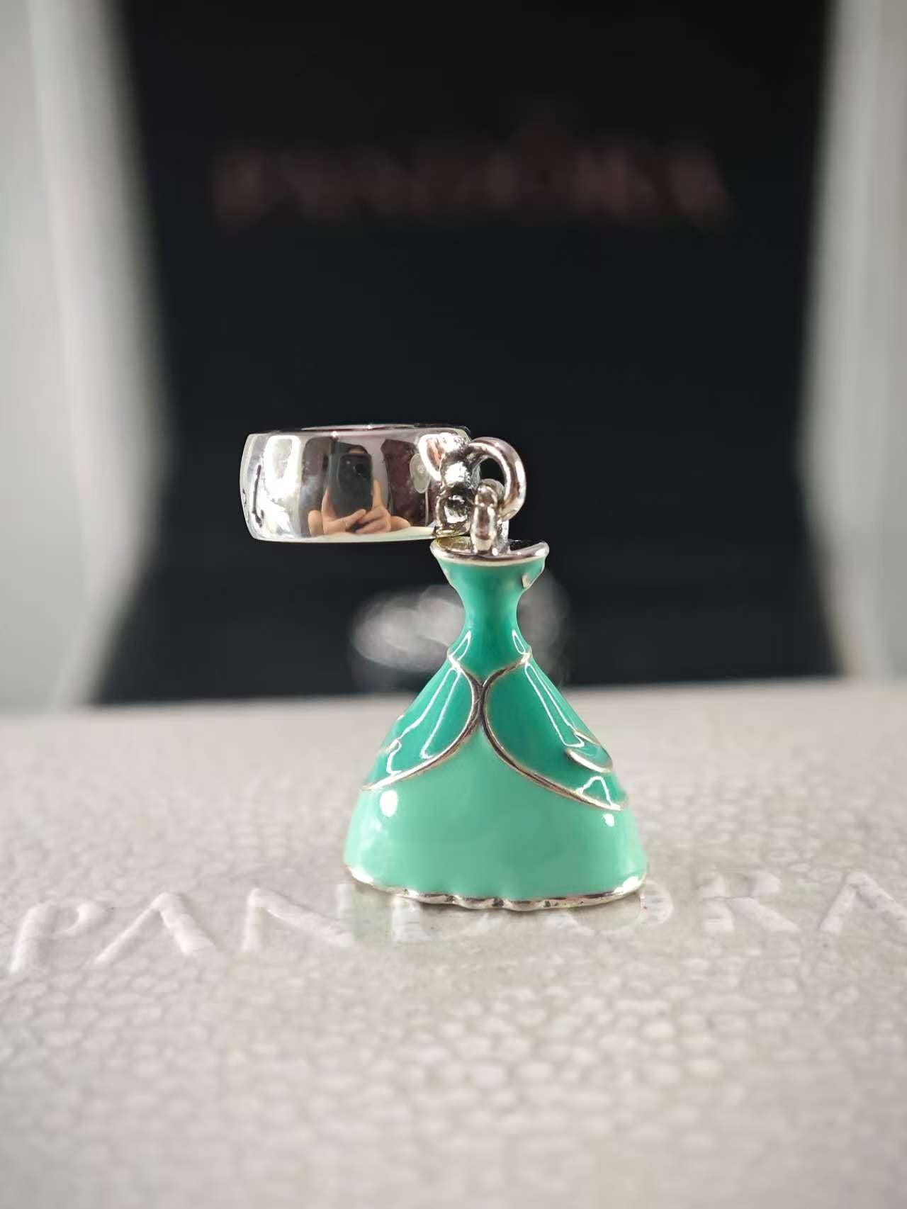 Disney Ariel's Sea Foam Green Dress Dangle