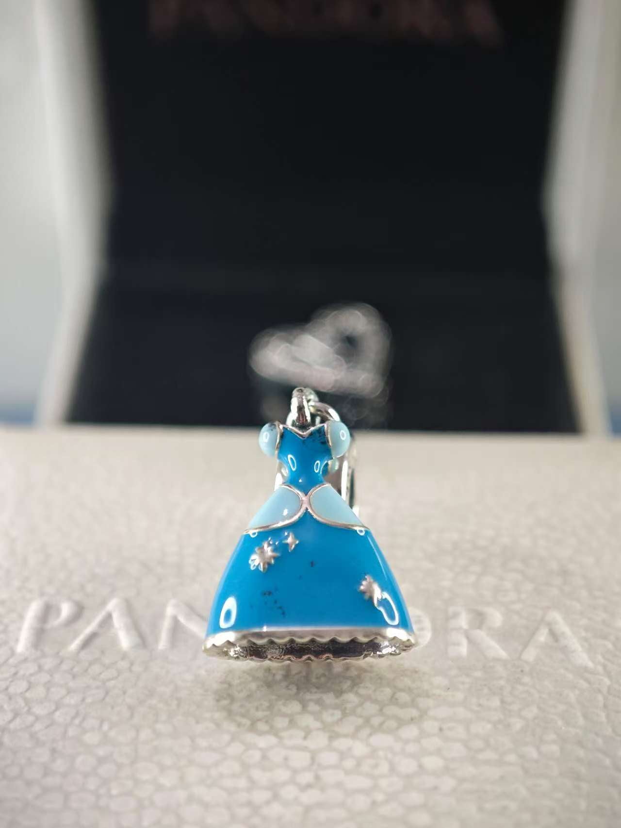 Disney Cinderella's Azure Blue Dress Dangle Charm