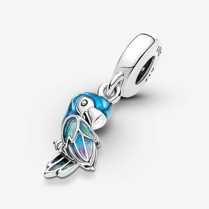 Jungle Paradise Parrot Dangle Charm