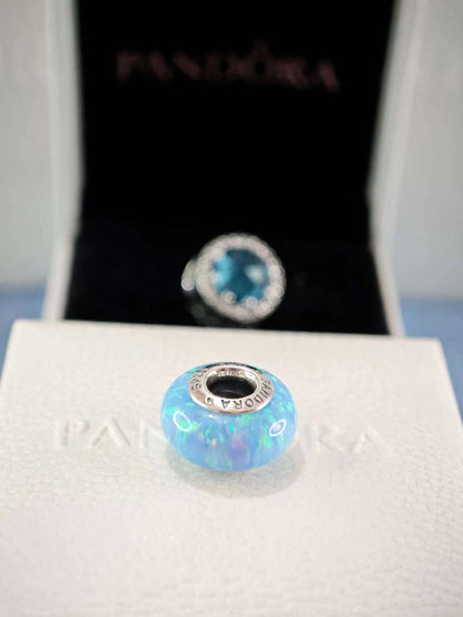 Opalescent Ocean Blue Charm