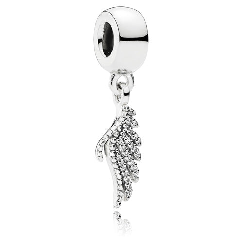 Majestic Feathers Dangle Charm