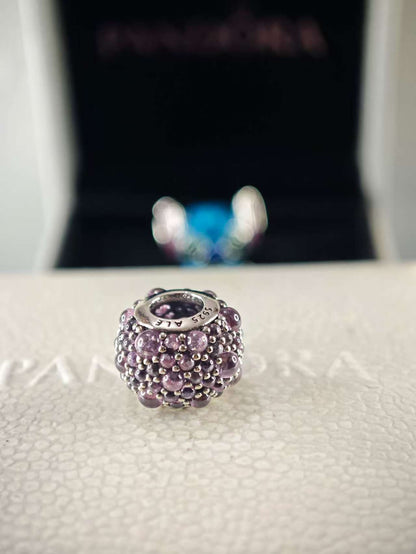 Shimmering Droplets with Honeysuckle Zirconia Charm