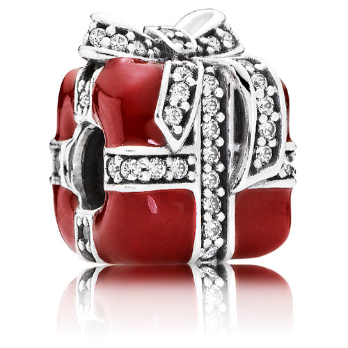 Sparkling Surprise Present Charm