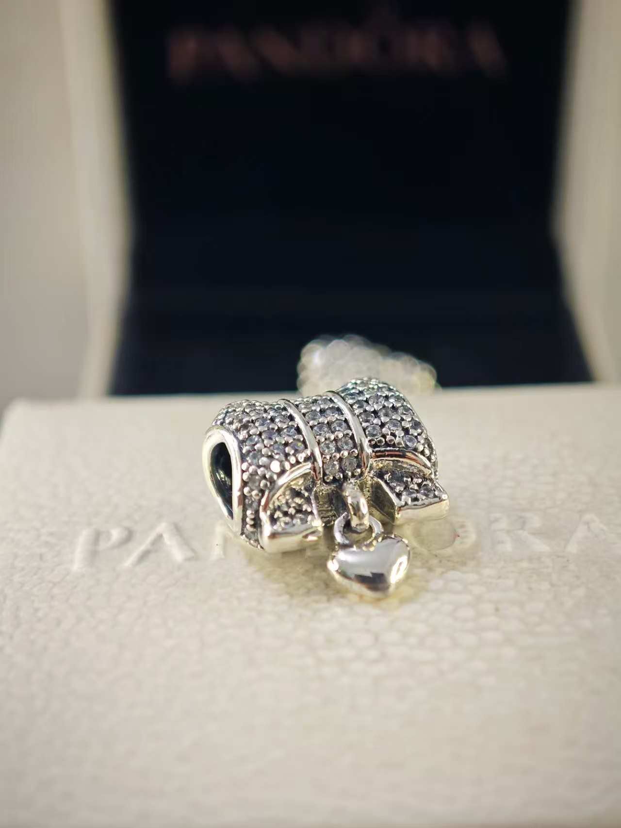 Heart and Bow Charm