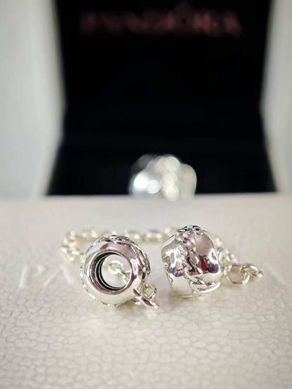 Family Ties silver safety chain