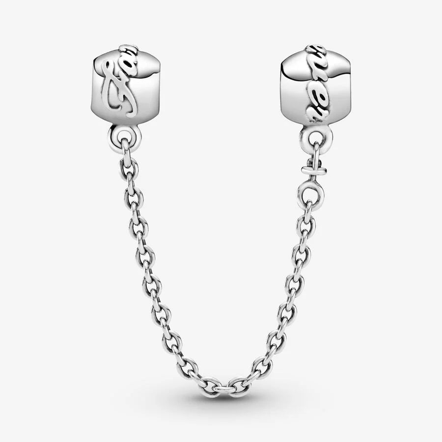 Family Ties silver safety chain