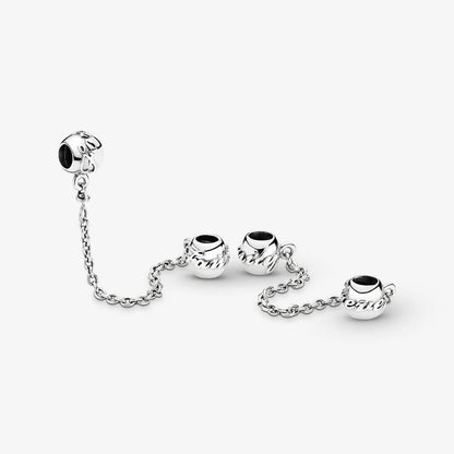 Family Ties silver safety chain