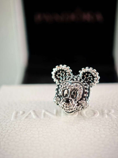 Disney Sparkling Mickey Mouse Portrait Charm