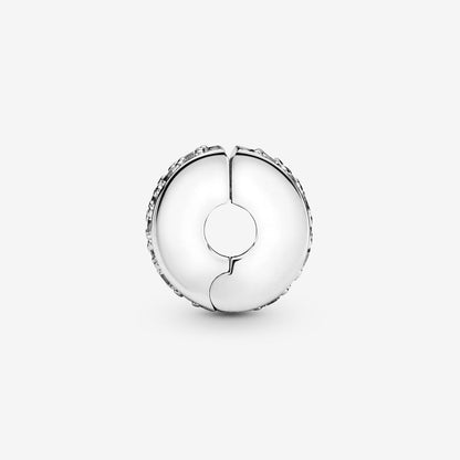 Clear Pavé Clip Charm