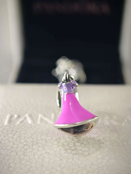Disney Rapunzel's Dress Dangle Charm