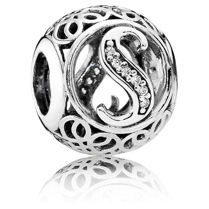 Vintage Letter S Charm