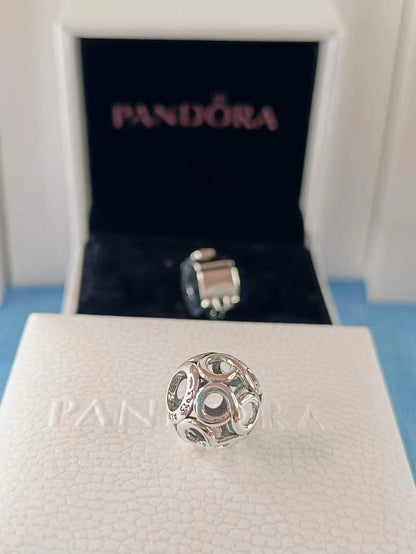 Openwork Infinity Charm