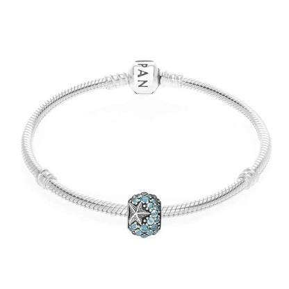 Pave Ocean & Starfish Charm