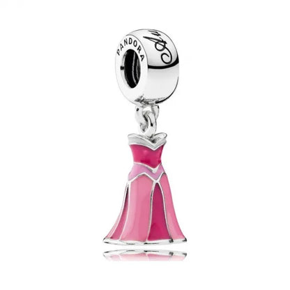 Disney Aurora's Pink Dress Dangle Charm