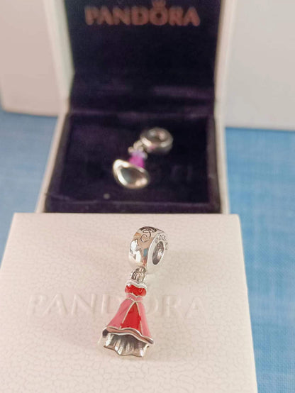 Disney Aurora's Pink Dress Dangle Charm