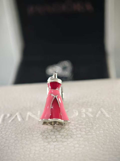 Disney Aurora's Pink Dress Dangle Charm