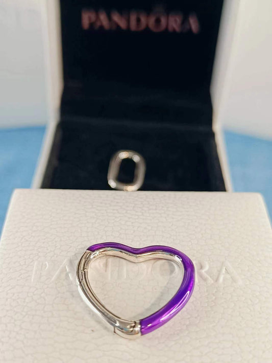 Bright Purple ME Styling Heart Connector
