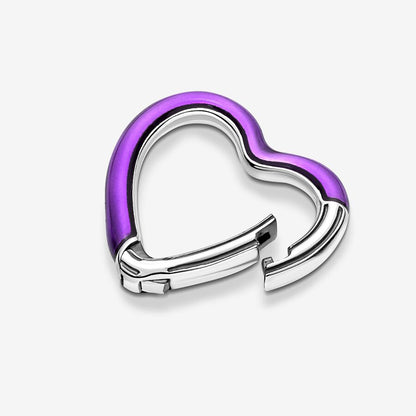 Bright Purple ME Styling Heart Connector