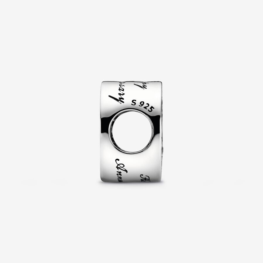 Pavé and Heart Anniversary Charm