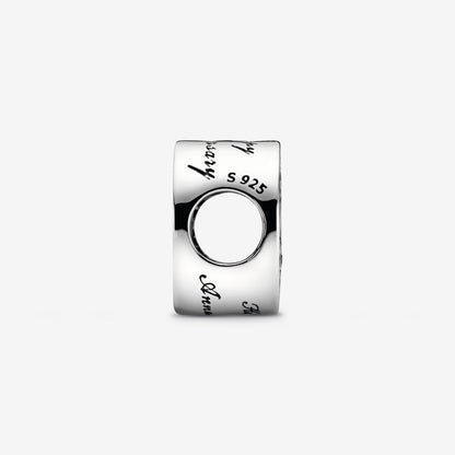 Pavé and Heart Anniversary Charm