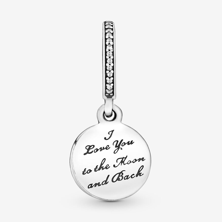 Moon and Blue Sky Dangle Charm