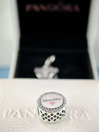 Love Abuelita Engravable Charm