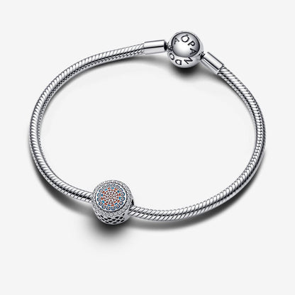 Engravable Cathedral Rosette Charm