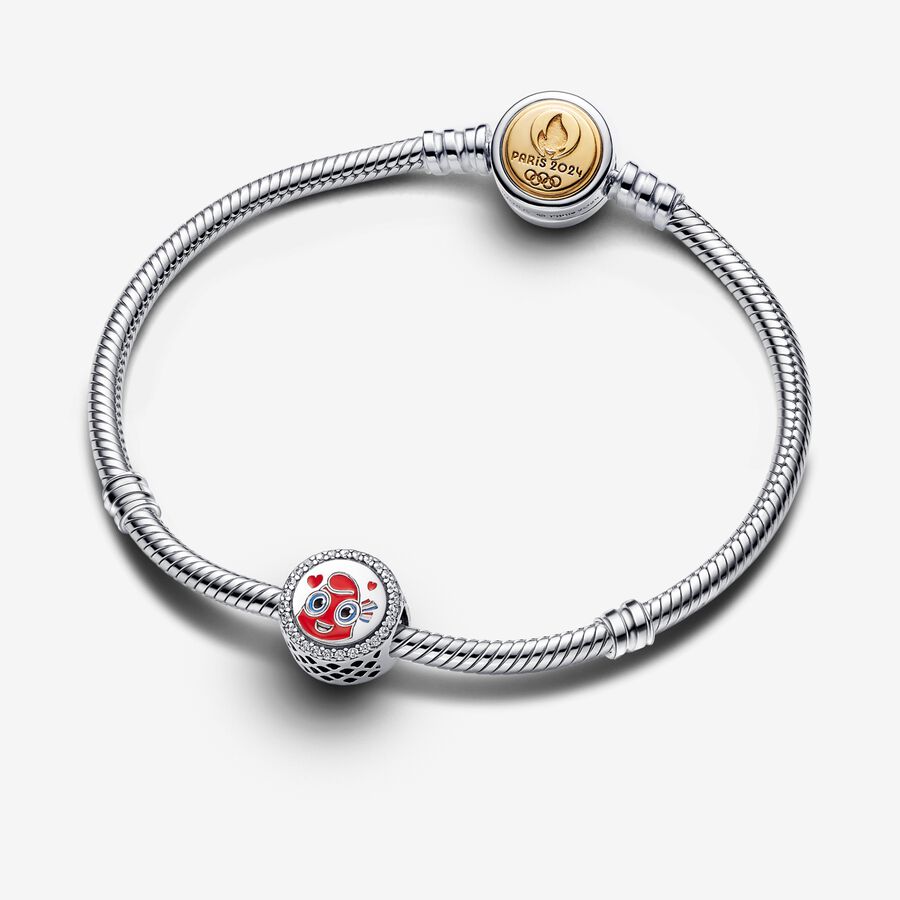 Mascot of the Paris 2024 Olympic Games Engravable Charm