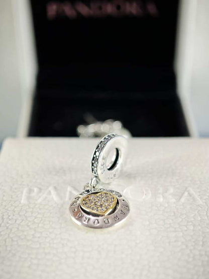 Signature Heart Dangle Charm