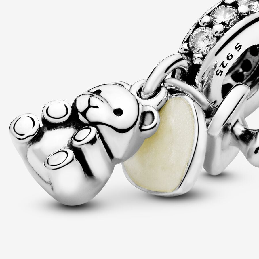 Baby Teddy Bear Dangle Charm