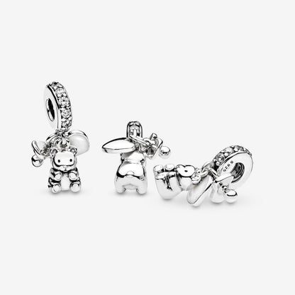 Baby Teddy Bear Dangle Charm