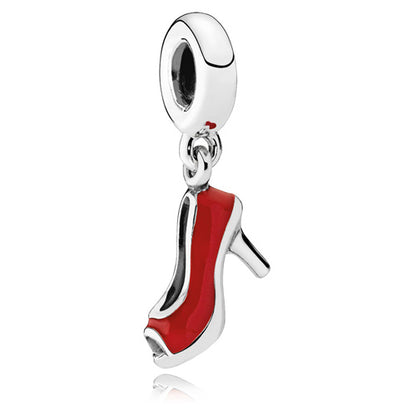 Red Stiletto Dangle