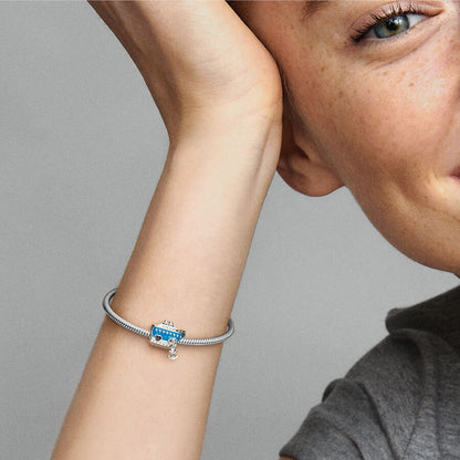 Anchored Cruise Ship Charm