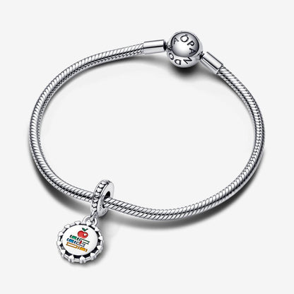 Schoolteacher Engravable Dangle Charm