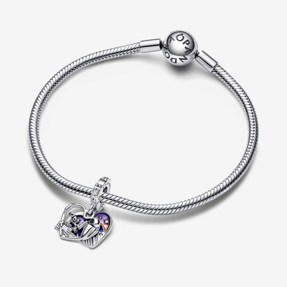 Disney Pixar Wall-E and Eve Glow-in-the-dark Dangle Charm
