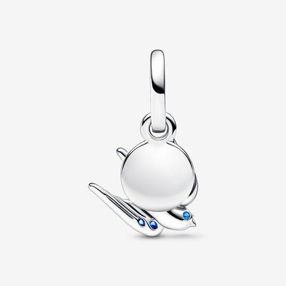 Sparkling Swallow Double Dangle Charm