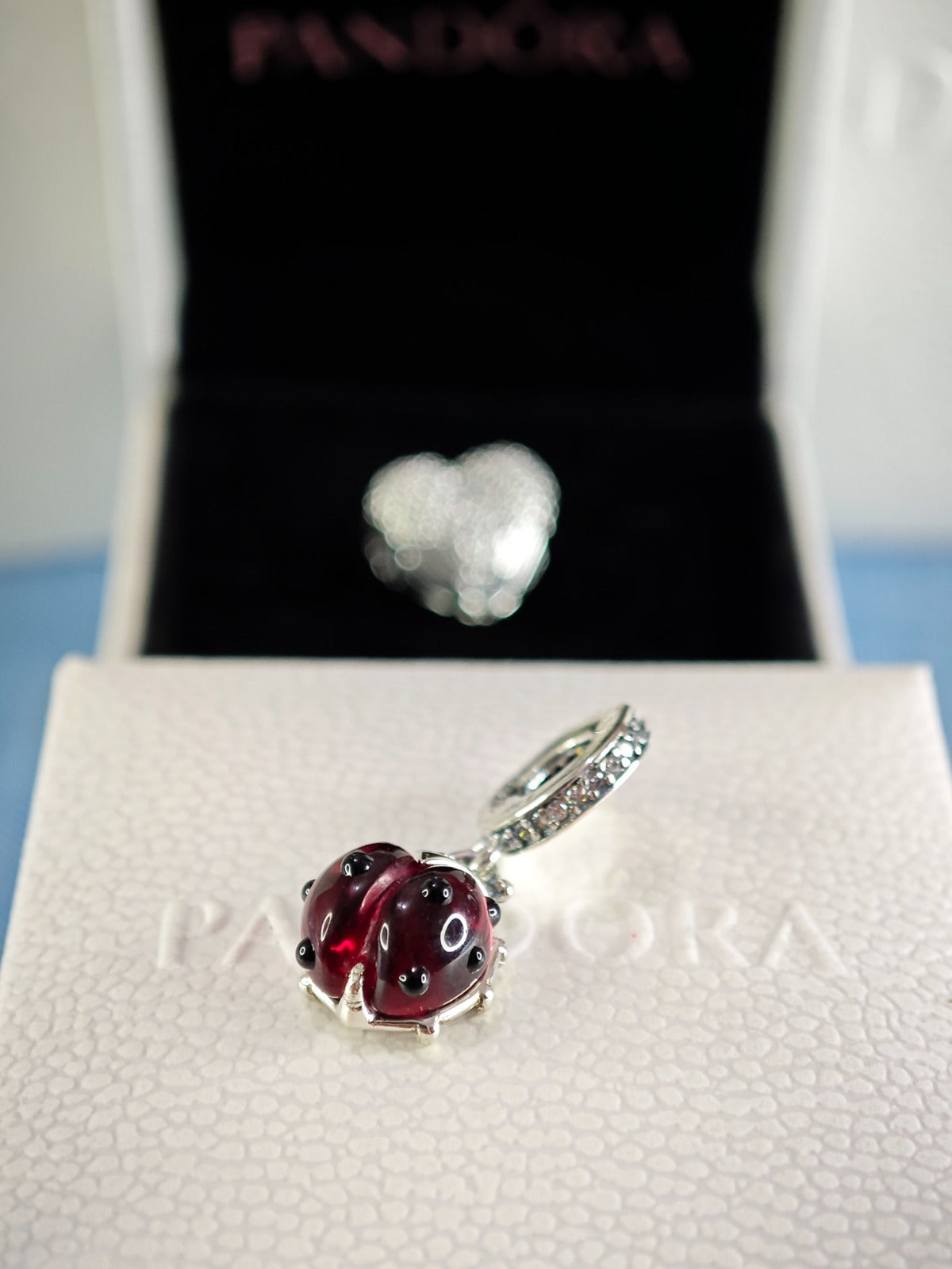 Red Ladybug Dangle Charm