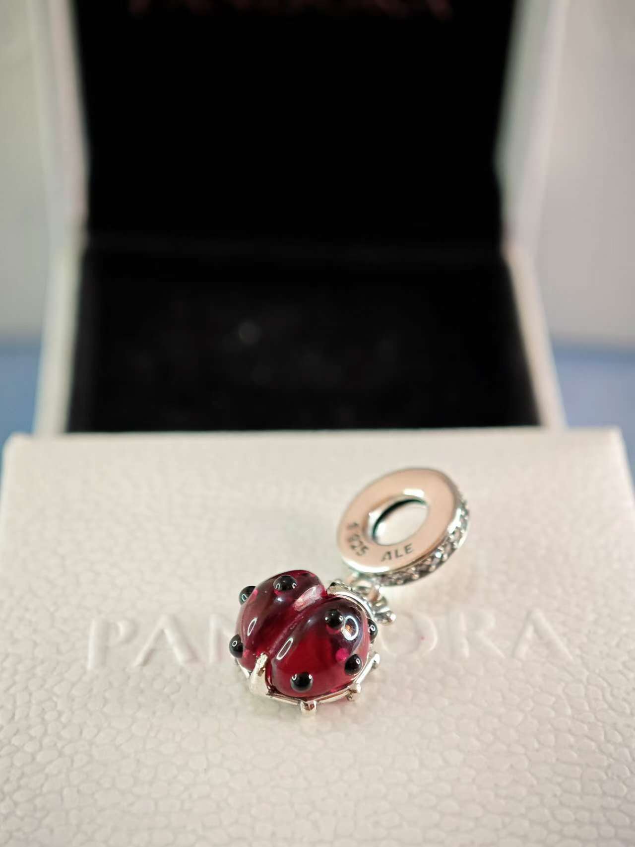 Red Ladybug Dangle Charm